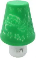 Светильник NL-194 ночник с выкл. Светильник зеленый 220В Camelion 12910