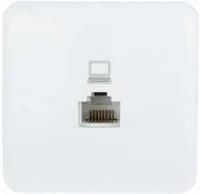 Розетка компьютерная 1-м ОП VIOLA бел. LEZARD 751-0200-139