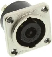 NLT8MP, Аудио разъем динамика/колонки, Серия speakON STX, 8 Контактов, Штекер, Монтаж на Шасси