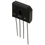 KBU6M-E4/51, однофазный диодный мост 1KV 6A 4-Pin