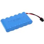 Аккумулятор для радиоуправляемой модели Ni-Cd 7.2V 1400 mAh AA Flatpack разъем SM
