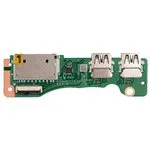 (DA0XKTTB8CO) плата расширения DA0XKTTB8CO для ноутбука Asus (плата картридера и портов)
