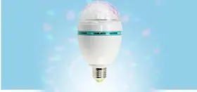 601-253, Лампа светодиодная (светомузыка) 6Вт, 3 цвета