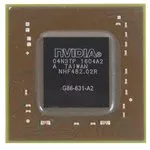(G86-631-A2) Видеочип GeForce 8400M GS, G86-631-A2, RB