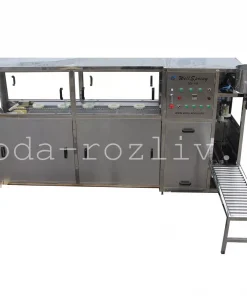 Готовая линия розлива воды в бутыли 19 литров, QGF-150 WellSpring