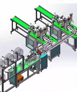 Автоматическая линия для производства одноразовых медицинских масок