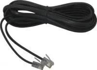 FD-6113 (18-3022-01), Удлинитель телефонный 2 м черный 6P-4C