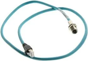 130058-0025, Датчик Кабеля, RJ45 Plug to M12 Receptacle, 1 м, 3.3 фут, Ultra-Lock 130058 Series