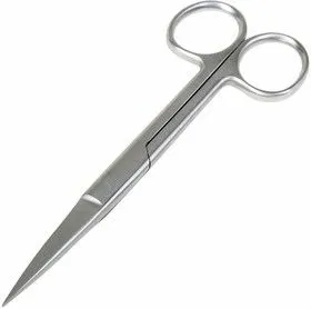 12-4925-9, Ножницы с двумя острыми концами прямые 145 мм