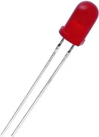 L-7113LSRD (L-53LSRD), Светодиод красный 60 d=5мм 20мКд 640нМ