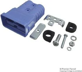 BMCWPF2MS-BL-38-SET, Прямоугольный разъем питания, синий, 120А, 2 контакт(-ов), Серия BMC, Монтаж на Кабель, Обжим