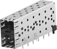 1658391-2, Разъем I/O, 40 контакт(-ов), Гнездо, SFP, Прессовая Посадка, PT Series, Монтаж на Печатную Плату