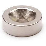 Неодимовый магнит диск 15х5 мм с зенковкой 4.5/10 мм