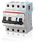 Выключатель автоматический дифференциального тока 4п C 16А 30мА тип A 6кА DS203NC ABB 2CSR256140R1164