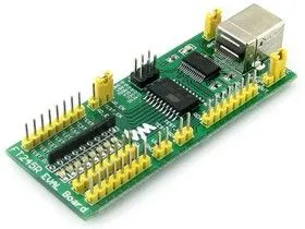 FT245 EVAL BOARD, Оценочная плата на базе FT245, высокопроизводительное решение для преобразования USB - FIFO(8-бит)