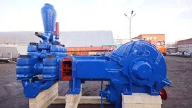 Насос цементировочный двухпоршневой, 9Т, НЦ-320