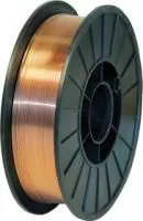 Проволока сварочная WESTER SW 10500 Ф1мм 5кг, омедненная, катушка Ф200мм