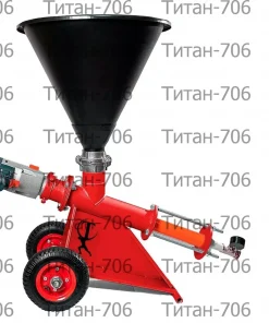 Инъекционный шнековый насос для микроцементов, Титан-706