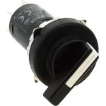 MW1S-3L2 (IND-00769774), переключатель селекторный, ф22мм, 3 фиксир.пол., двухполюсный, 10A 110VAC, под пайку/клемму 4.8х0.5мм, IP66, пр-ль