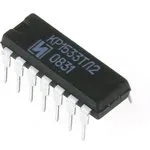 КР1533ТЛ2 (200*г.), Шесть триггеров Шмитта-инверторов [2102Ю.14-В] (=SN74ALS14)