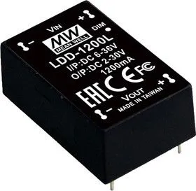 LDD-1200L, DC/DC LED, блок питания для светодиодного освещения
