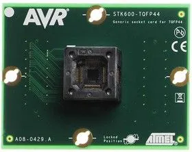 ATSTK600-TQFP44 (ATSTK600-SC06), Дочерний модуль с ZIF-сокетом под корпус TQFP44 для ATSTK600
