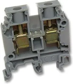011511811, Клеммная колодка на DIN рейку, 2 вывод(-ов), 22 AWG, 8 AWG, 10 мм, Винт, 41 А