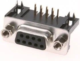 DRB- 9FB (DS1037-01 09F), Розетка 9 pin на плату 9.4мм