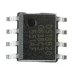 DS18B20Z+, Цифровой термометр, 1-Wire, -55...125°C [SIOC-8]