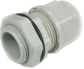 PGB13.5-12G, Ввод кабельный, подиамид, серый