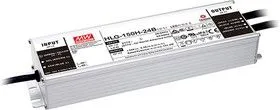 HLG-150H-24B, AC/DC LED, 24В,6.3А,151.2Вт,IP67 блок питания для светодиодного освещения
