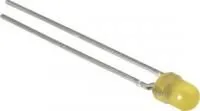 L-7104YT (L-934YT), Светодиод желтый 50 d=3мм 20мКд 588нМ