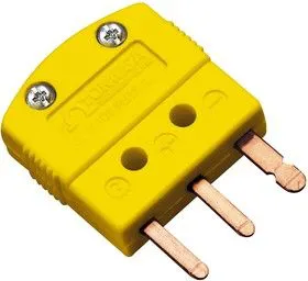 MTP-K-M, THERMOCOUPLE CONNECTOR, K TYPE, PLUG