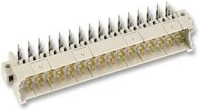 09061326901, Разъем DIN 41612, 32 контакт(-ов), Штекер, 5.08 мм, 3 ряда, z + b