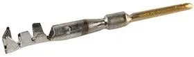 CF10PC10RF, Контакт круглого разъема, штампованный, Серия Clipper, Штырь, Обжим, 26 AWG, 28 AWG