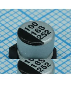 VSV107M016S0ANE01K, SMD эл-лит 16V 100uF /6.3*5.4/105 C