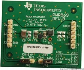 TPS61291EVM-569, Оценочная плата для повышающего преобразователя с режимом обхода и низким уровнем IQ