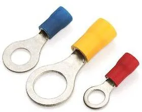 НКИ 6.0-5, Наконечник кольцевой изолированный желтый 2,5-6.0 мм кв.