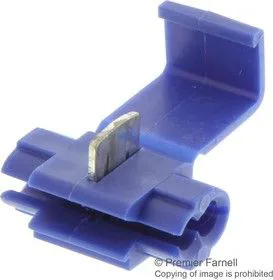 560B-POUCH, TERMINAL, WIRE TAP, 18-16AWG, BLUE