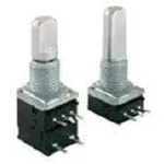 PEC09-2220F-S0012, Encoders 12PPR 24Detents 5V 2bit GrayCodeFlatted