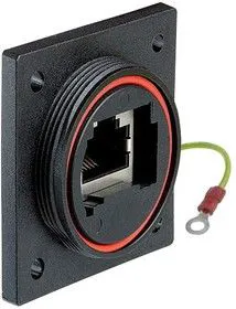 PX0890/E, Адаптер в линию, Cat6a, RJ45, RJ45, Переходник, Встраиваемый в Линию, Buccaneer Standard Series