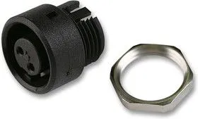 09 9478 00 07, Круглый разъем, Серия 710, Гнездо с Монтажом в Панель, 7 контакт(-ов), Гнездо под Пайку