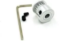 16T-T2.5-D5mm For Belt W=6mm, Зубчатый шкив под ремень 6 мм, вал 5мм, 16 зубьев, шаг 2.5 мм