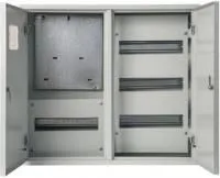 Корпус метал. учетный навес. 2-двер 520х585х160 3-фазн 48мод. DEKraft 30404DEK