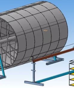 Станок для изготовления стеклопластиковых емкостей, 03М-2022