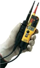 Fluke T150, Тестер-пробник с омметром с ЖК-экраном, возможностью подключения нагрузки (Госреестр)