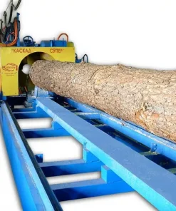 Оцилиндровочный станок для крупногабаритных бревен, КБ-5