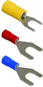 Наконечник НВИ 1.25-4 вилка 0.5-1.5мм (уп.100шт) ИЭК UNL10-D15-4-4