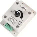 LED-DIAL-DIMMER, Драйвер светодиода, 192 Вт, 24 В DC, 8 А, Постоянное Напряжение, 12 В DC
