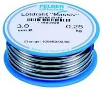 Sn97Cu3 прв Massiv (1.0мм), Припой олово-медь, катушка 100гр